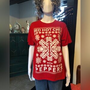 Red Hot Chili Peppers Red Graphic Tee
EUC Vintage
Size L
Unisex